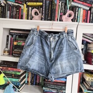 BDG Light Blue Jean Shorts